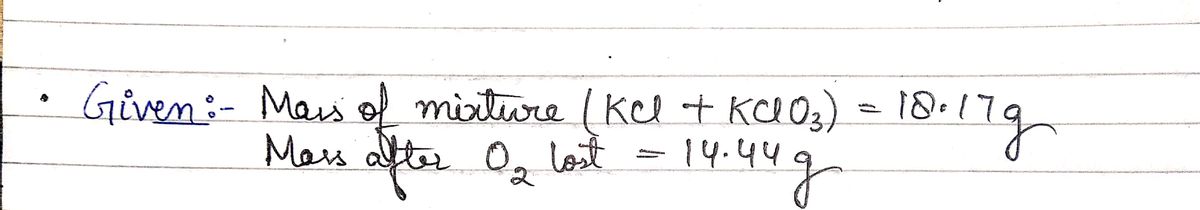 Chemistry homework question answer, step 1, image 1